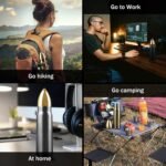 Goetland 304 Stainless Steel 16 oz Bullet Water Bottle Bullet Tumbler Vacuum Insulated Cup Travel Mug Flasks No Logo Gold - Image 7