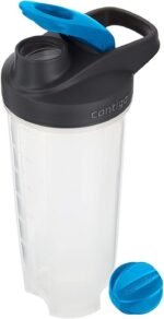 Contigo Shake & Go Fit Shaker Bottle, 28 oz., Carolina Blue, Snap Lid - Image 4