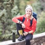 24 oz Insulated Water Bottle with Straw Lid & Wide Mouth Lids, Stainless Steel Sports Water Bottles, Double Walled Vacuum, Leak Proof,Black - Image 4