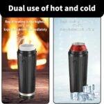 2 in 1 Smart Car Cup Cooler and Heater, Keep Drink Cold or Hot Beverage Coffee Water and Milk Warmer & Cooling Cup with Lid for Office, Home, Travel and Car - Image 3