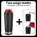 2 in 1 Smart Car Cup Cooler and Heater, Keep Drink Cold or Hot Beverage Coffee Water and Milk Warmer & Cooling Cup with Lid for Office, Home, Travel and Car - Image 5