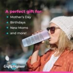 The Crafty Engineer (Ombre Magic Mist Leopard Print MAMA Tumbler - 20 oz Leopard Mama Tumbler - Laser Engraved Print Leopard Design, Perfect Mom Gift, Travel Ready Insulated with Straw - Image 4