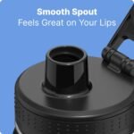 Vinur Kids Water Bottle 8 oz-Small Insulated Water Bottle for Lunchbox & Backpacks-Stainless Steel Vacuum Leak Proof Travel Flask for Girls, Boys, Navy - Image 4