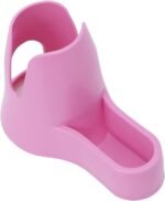 3 in 1 Hamster Hanging Water Bottle Pet Auto Dispenser with Base for Dwarf Hamster Mouse Rat Hedgehog (125ML, Pink) - Image 5