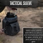 Iron Infidel Battle Bottle - One Gallon Insulated Water Bottle with Dual Carry Handles - 128 oz Tactical Stainless Steel Water Jug & Rugged Extra Large Sleeve With Storage (Betsy 128 Ounces) - Image 5