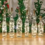 6-Pack LED Bottle Lights with Dual Battery Pack, 6.6ft 20 LEDs, Twice The Runtime, Warm White for Indoor & Outdoor Christmas Décor.(6 Pack, Warm White（Dual Battery Pack）) - Image 3