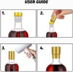 Danmu 10 Pack Glass Bottles with Lids 3 oz Airtight Leakproof,Thick Base100ml Glass Bottles with Cork for Hot Sauce,Wine,Kombucha,Mead,Syrup,Vanilla Extract,Soda,Shrink Capsules Included - Image 6