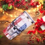 20oz with Straws Lids,Insulated Cup Reusable Stainless Steel Travel Tumbler,Cupholder Friendly,Gifts for Women Her Mom Wife Female Sister Coworkers (Skull Flag) - Image 7