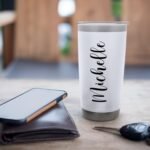 Michelle Personalized Name Travel Mug Stainless Steel Insulated Tumbler - Image 8