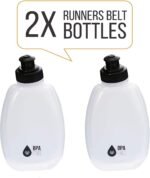 Premium Quality No Bounce Runners Hydration Belt With Reflectors, Smartphone Pocket & BPA free Water bottles - Image 6