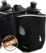 Premium Quality No Bounce Runners Hydration Belt With Reflectors, Smartphone Pocket & BPA free Water bottles - Image 7