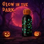 Insulated Water Bottle, 12 oz Stainless Steel Glow in the Dark Water Bottle, Tumbler Drinking Bottles Cute Thanksgiving Christmas Holiday Gift for Friend Her Him - Image 4