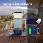 Hydrogen Water Bottle Hydrogen Water Generator Ionizer Hydrogen Rich Water Maker Machine Hydrogen Water Pitcher with SPE PEM Tech - Image 5