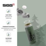 SIGG - Aluminium Water Bottle for Children - WMB One Brave Wolf - Suitable for Carbonated Drinks - Leak-Proof - Light as a Feather - BPA-Free - ClimatePartner Certified - Sports & School - Green - 0.6 - Image 4