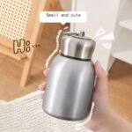 Mini Vacuum Insulated Tumbler Small Stainless Steel Thermal Bottle Water Flask Thermal Cups for Hot and Cold Drinks Travel Coffee Mug 10.2 oz/300ml Silver - Image 7