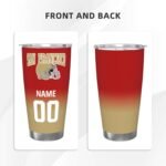 San Francisco Stainless Steel Tumbler Custom Travel Mug Tumbler With Name And Number Personalized Coffee Mug Insulated Keeps Drinks Cold＆hot For Men Women Gifts - Image 3
