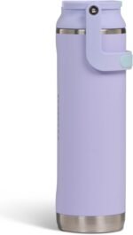 Igloo, 20 oz Sports Sipper, Reusable Travel Mug, Stainless Steel Insulated Hydration Cup for Hot & Cold Beverages, Lilac - Image 4