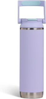 Igloo, 20 oz Sports Sipper, Reusable Travel Mug, Stainless Steel Insulated Hydration Cup for Hot & Cold Beverages, Lilac - Image 5