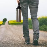 Volhoply Insulated Water Bottles Bulk 2 Pack, 40 oz Stainless Steel Sports Bottle with Paracord Handle & Spout Lid, Double Walled Vacuum Metal Cups,Reusable Big Water jug for Hiking(Silver,2 Set) - Image 8