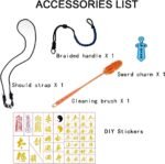 Jinberry 800ml/27oz Gourd Water Bottle with Shoulder Strap Set Leakproof Portable Gourd Drinking Bottle Flask Sport Jug Drinkware for Gym Outdoor Climbing Tour or Camping - Image 7