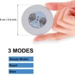 Led Coaster, 30 Pack Led Coaster Lights for Bottles,Light Up Coasters Led Bottle Lights for Liquor Bottles,Drinks,Club,Party,Wedding,Bar Decor(White) - Image 3