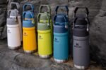 STANLEY IceFlow Flip Straw Water Bottle 17 oz | Built-In Straw for Travel and Sports | Lightweight and Leak Resistant | Insulated Stainless Steel | BPA-Free | Polar - Image 4