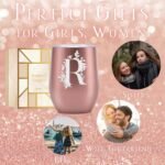 Onebttl Personalized Tumblers with Lids for Women, Monogrammed Coffee Cup with Initials, Gifts for Her, Girls, Bridesmaids, Friends, Sisters, Mom, Rose Gold, W - Image 6