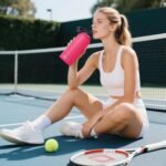 SASEUM Sport Water Bottle 18oz Stainless Steel Double Wall Vacuum Thermal Mug with Leak Proof Spout Lids, Wide Mouth Metal Insulated Water Jug for Gym and Travel（Red） - Image 9