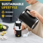 Collapsible Water Bottles – BPA-Free Silicone, Leak-Proof & Lightweight Foldable Water Bottle for Travel, Hiking, Camping, Sports & Everyday Use – Compact, Reusable, Portable, Easy Clean - Image 6