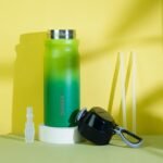 BJPKPK Stainless Steel Insulated Water Bottle with Straw Lid 18oz Reusable Metal Thermal Flask Bottles Keep Cold and Hot,Bamboo Grove - Image 6