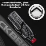 ROCKBROS Bike Water Bottle Holder Ultra-Light Bicycle Bottle Cages with Screws Tool, Universal Bike Cup Holder Rack for Road MTB Bikes… - Image 6