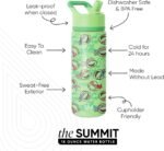 Simple Modern Kids Summit Water Bottle with Straw Lid | Teenage Mutant Ninja Turtles 18oz Stainless Steel Cup Insulated Tumbler for Boys, School | TMNT Mutant Ooze - Image 3