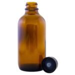 WFMed Amber Glass Bottle 4oz w/Lid (6 pcs) - Image 3