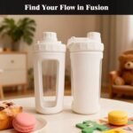 Glass Shaker Cup Odorless BPA Free– Glass Shaker Bottle for Protein 26oz Durable Borosilicate Glass, Leak-Proof & BPA-Free – Ideal for Creamy Protein Shakes, Smoothies & Workout Drinks (White) - Image 8