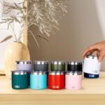 HASLE OUTFITTERS 10oz Insulated Tumblers with Lid and Straw,Stainless Steel Tumbler Travel Coffee Mug,Double Wall Reusable Tumbler Cup for Iced and Hot Drinks(Mint Green,12 Pack) - Image 7