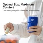 SaturnBird 12 oz Coffee Mug with Lid, for Cold & Hot Drinks, Vacuum Insulated Stainless Steel Coffee Tumbler for Cold & Hot Drinks, Reusable Double-Wall, BPA-Free, Seafoam Green (NO.2) - Image 4