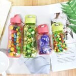 Plastic Coffee Travel Mugs Water Bottle Sports Water Bottle Cup for Milk, Coffee, Tea, Juice Size 350ml (12oz), Pack Of 4 - Image 5