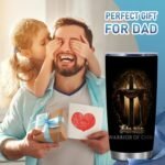 Christian Gifts Flask Warrior of God Faith 20oz Insulated Travel Mugs Stainless Steel Vacuum Tumbler with Lid Special Christmas Gifts for Men（Pack of 1） - Image 6