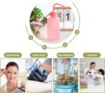 Melphoe Tattoo Wash Bottle Squeeze, 2Pcs 250ml Water Squirt Bottle Succulent Watering, Safety Rinse Watering Tools, Tattoo Supplies, Irrigation Sprinkling Can Wash Plant (Pink) - Image 4