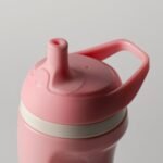 Tommee Tippee Insulated 9oz Sporty Spout Toddler Water Bottle, No Spill Sippy Cups for Toddlers 1-3, Two-Piece Valve Helps Stop Spills, BPA Free, Pink and Mint, Pack of 2 - Image 3