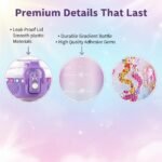 Sanilinwild Gifts for Girls Age 4-12-Decorate Your Own Water Bottle - DIY Friendship Bracelet,Christmas/Easter/Birthday Gift Ideas,Fun Arts and Crafts Gifts Toys for Girls((Purple Mermaid) - Image 5