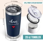 CHICKOR Chaos Coordinator Tumbler 20oz - Funny Gifts for Women, Stainless Steel Insulated Cup with Lid & Straw, Travel Mug for Work, Boss, Coworker, Mom, Strong Women Gifts - Image 3