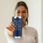 CHICKOR Chaos Coordinator Tumbler 20oz - Funny Gifts for Women, Stainless Steel Insulated Cup with Lid & Straw, Travel Mug for Work, Boss, Coworker, Mom, Strong Women Gifts - Image 4