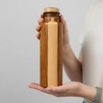 Premium Wooden Water Bottle – Eco-Friendly, Leak-Proof, Double Wall Insulated – Ideal for Gym, Yoga, Travel & Office Use – (Red Woden, 1000ml) - Image 7