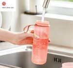 PHILIPS Water GoZero Active BPA-Free Water Bottle with Fitness Tap Water Filter, Sport Squeeze Water Bottle, Lightweight, Blue, 20 oz with Fitness Filter, RED - Image 6