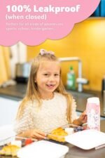 Jarlson® Kids Water Bottle MALI [12OZ] - No Straw Stainless Steel Thermo Bottle - Insulated Waterbottle Leak Proof for School & Sports - Thermo Tumbler for Boys & Girls (Cat) - Image 6