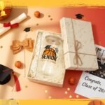 Hushee Class of 2026 Senior Night Gifts 16 oz Glass Water Bottle with Lids Straws Glitter Bow Straw Topper Senior 2026 Tumbler Graduation Gift for Her Women Team Coach Player (Basketball) - Image 3