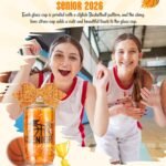 Hushee Class of 2026 Senior Night Gifts 16 oz Glass Water Bottle with Lids Straws Glitter Bow Straw Topper Senior 2026 Tumbler Graduation Gift for Her Women Team Coach Player (Basketball) - Image 6