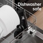 Insulated Magnetic Water Bottle - Reusable Stainless Steel Bottle with MagSafe Compatible Phone Holder - Keeps Cold for 24 Hours - Perfect for Gym, Sports, and Travel - Black 32oz - Image 9