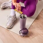 BrüMate MultiShaker Blender Shaker Bottle | 100% Leakproof Insulated Stainless Steel | Pre Workout and Protein Shaker Bottle for the Gym | 25oz (Dark Aura) - Image 7